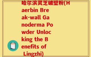 哈尔滨灵芝破壁粉(Haerbin Break-wall Ganoderma Powder Unlocking the Benefits of Lingzhi)