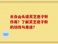长白山头道灵芝孢子粉作用？了解灵芝孢子粉的功效与用途？