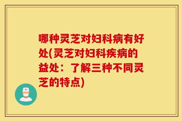 哪种灵芝对妇科病有好处(灵芝对妇科疾病的益处:了解三种不同灵芝的特点)-第1张图片-灵芝之家 哪种灵芝对妇科病有好处(灵芝对妇科疾病的益处:了解三种不同灵芝的特点)-第1张图片-灵芝之家