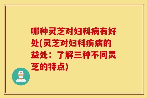 哪种灵芝对妇科病有好处(灵芝对妇科疾病的益处：了解三种不同灵芝的特点)-第1张图片-灵芝之家