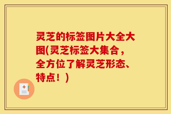 灵芝的标签图片大全大图(灵芝标签大集合,全方位了解灵芝形态、特点!)-第1张图片-灵芝之家 灵芝的标签图片大全大图(灵芝标签大集合,全方位了解灵芝形态、特点!)-第1张图片-灵芝之家