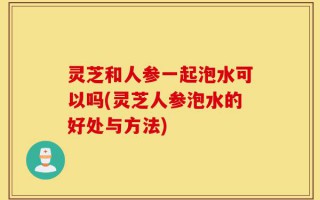 灵芝和人参一起泡水可以吗(灵芝人参泡水的好处与方法)