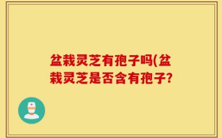 盆栽灵芝有孢子吗(盆栽灵芝是否含有孢子？