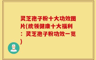 灵芝孢子粉十大功效图片(统领健康十大福利：灵芝孢子粉功效一览)