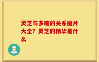 灵芝与多糖的关系图片大全？灵芝的精华是什么