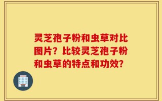 灵芝孢子粉和虫草对比图片？比较灵芝孢子粉和虫草的特点和功效？