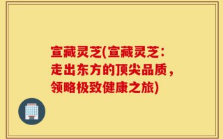 宣藏灵芝(宣藏灵芝：走出东方的顶尖品质，领略极致健康之旅)