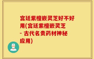 宫廷紫檀嵌灵芝好不好用(宫廷紫檀嵌灵芝 - 古代名贵药材神秘应用)