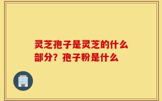 灵芝孢子是灵芝的什么部分？孢子粉是什么
