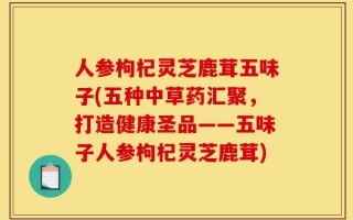 人参枸杞灵芝鹿茸五味子(五种中草药汇聚，打造健康圣品——五味子人参枸杞灵芝鹿茸)