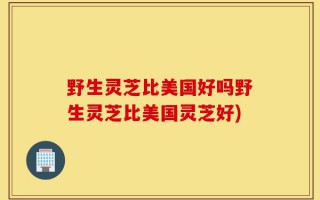 野生灵芝比美国好吗野生灵芝比美国灵芝好)