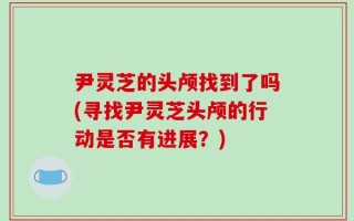 尹灵芝的头颅找到了吗(寻找尹灵芝头颅的行动是否有进展？)