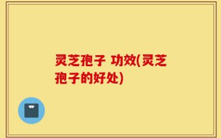 灵芝孢子 功效(灵芝孢子的好处)
