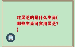 吃灵芝的是什么生肖(哪些生肖可食用灵芝？)