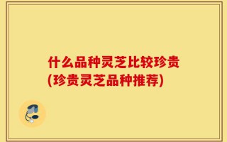 什么品种灵芝比较珍贵(珍贵灵芝品种推荐)