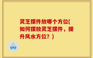 灵芝摆件放哪个方位(如何摆放灵芝摆件，提升风水方位？)