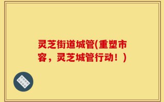 灵芝街道城管(重塑市容，灵芝城管行动！)