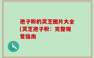孢子粉的灵芝图片大全(灵芝孢子粉：完整视觉指南