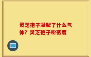 灵芝孢子凝聚了什么气体？灵芝孢子粉密度