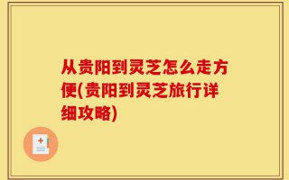 从贵阳到灵芝怎么走方便(贵阳到灵芝旅行详细攻略)