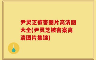 尹灵芝被害图片高清图大全(尹灵芝被害案高清图片集锦)