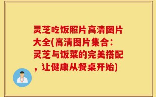灵芝吃饭照片高清图片大全(高清图片集合：灵芝与饭菜的完美搭配，让健康从餐桌开始)