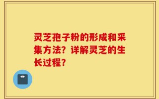 灵芝孢子粉的形成和采集方法？详解灵芝的生长过程？