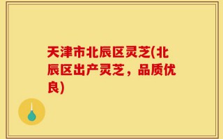 天津市北辰区灵芝(北辰区出产灵芝，品质优良)