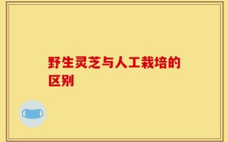 野生灵芝与人工栽培的区别