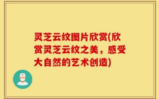 灵芝云纹图片欣赏(欣赏灵芝云纹之美，感受大自然的艺术创造)
