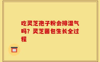 吃灵芝孢子粉会排湿气吗？灵芝菌包生长全过程