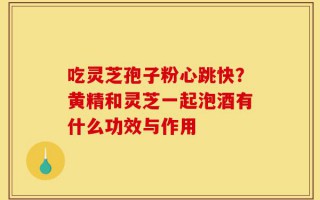 吃灵芝孢子粉心跳快？黄精和灵芝一起泡酒有什么功效与作用