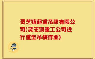 灵芝镇起重吊装有限公司(灵芝镇重工公司进行重型吊装作业)