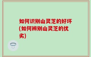 如何识别山灵芝的好坏(如何辨别山灵芝的优劣)