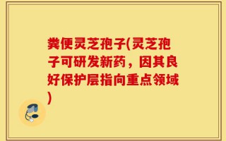 粪便灵芝孢子(灵芝孢子可研发新药，因其良好保护层指向重点领域)