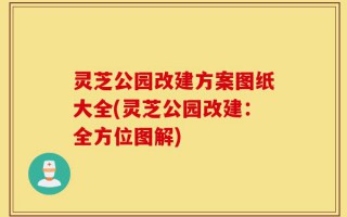 灵芝公园改建方案图纸大全(灵芝公园改建：全方位图解)