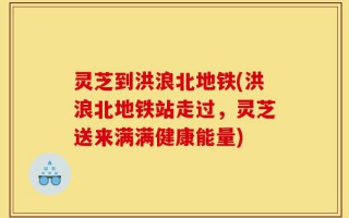 灵芝到洪浪北地铁(洪浪北地铁站走过，灵芝送来满满健康能量)