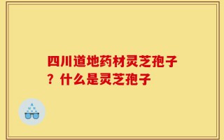 四川道地药材灵芝孢子？什么是灵芝孢子