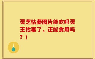 灵芝枯萎图片能吃吗灵芝枯萎了，还能食用吗？)