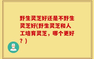 野生灵芝好还是不野生灵芝好(野生灵芝和人工培育灵芝，哪个更好？)