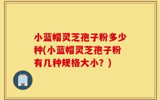 小蓝帽灵芝孢子粉多少种(小蓝帽灵芝孢子粉有几种规格大小？)