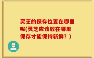 灵芝的保存位置在哪里呢(灵芝应该放在哪里保存才能保持新鲜？)