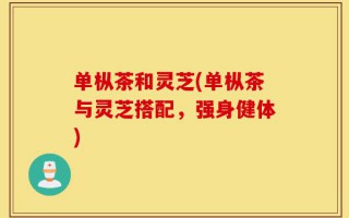 单枞茶和灵芝(单枞茶与灵芝搭配，强身健体)