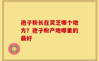 孢子粉长在灵芝哪个地方？孢子粉产地哪里的最好
