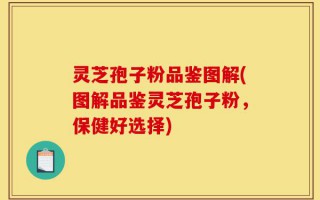 灵芝孢子粉品鉴图解(图解品鉴灵芝孢子粉，保健好选择)