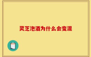 灵芝泡酒为什么会变混