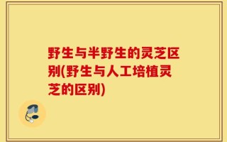 野生与半野生的灵芝区别(野生与人工培植灵芝的区别)