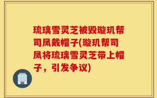 琉璃雪灵芝被毁璇玑帮司凤戴帽子(璇玑帮司凤将琉璃雪灵芝带上帽子，引发争议)