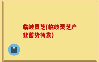 临岐灵芝(临岐灵芝产业蓄势待发)