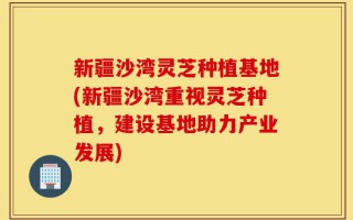 新疆沙湾灵芝种植基地(新疆沙湾重视灵芝种植，建设基地助力产业发展)